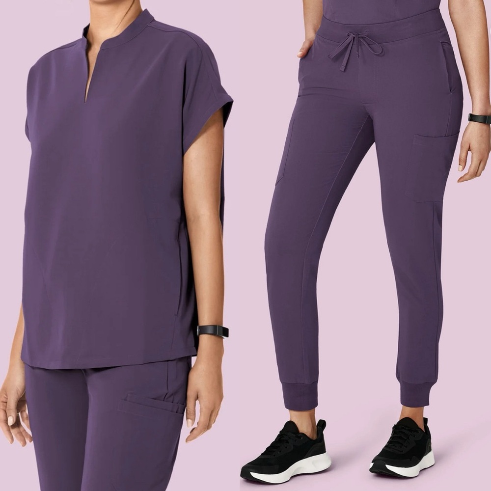 Mandala Women’s Scrub Set Dewberry